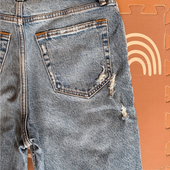 Abercrombie & Fitch High Rise Blue Jeans - Picture 6 of 9